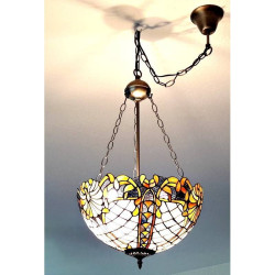 Tiffany Deckenleuchte im Tiffany Stil Deckenlampe B16