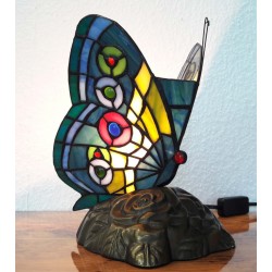 Tiffany Schmetterling Lampe im Tiffany Stil  K163