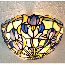 Tiffany Wandleuchte im Tiffany Stil Wandlampe W61